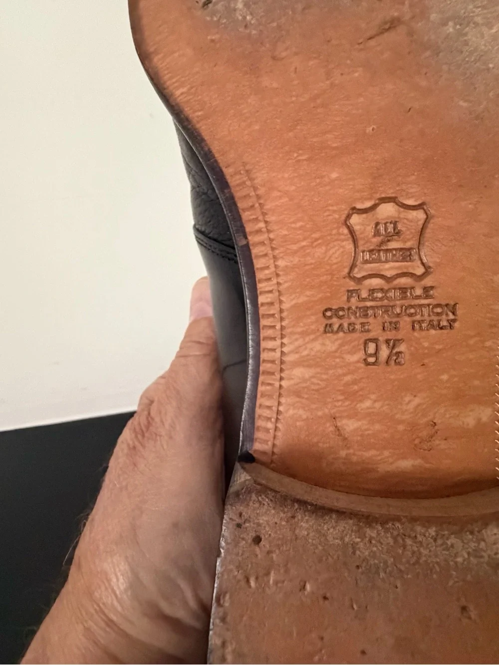 Vito Rafolo Monk Strap Shoes. Made in Italy. Size 9 1/2 M. Near New Condition.